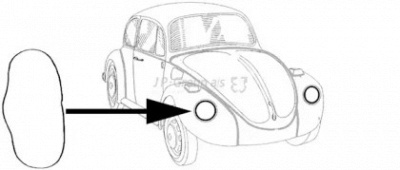 JP GROUP 8195150400 -  Прокладка, основная фара